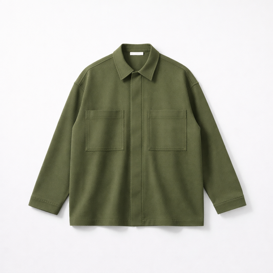 Re-Life Bio Baumwolle Stretch Twill - Cedar Green
