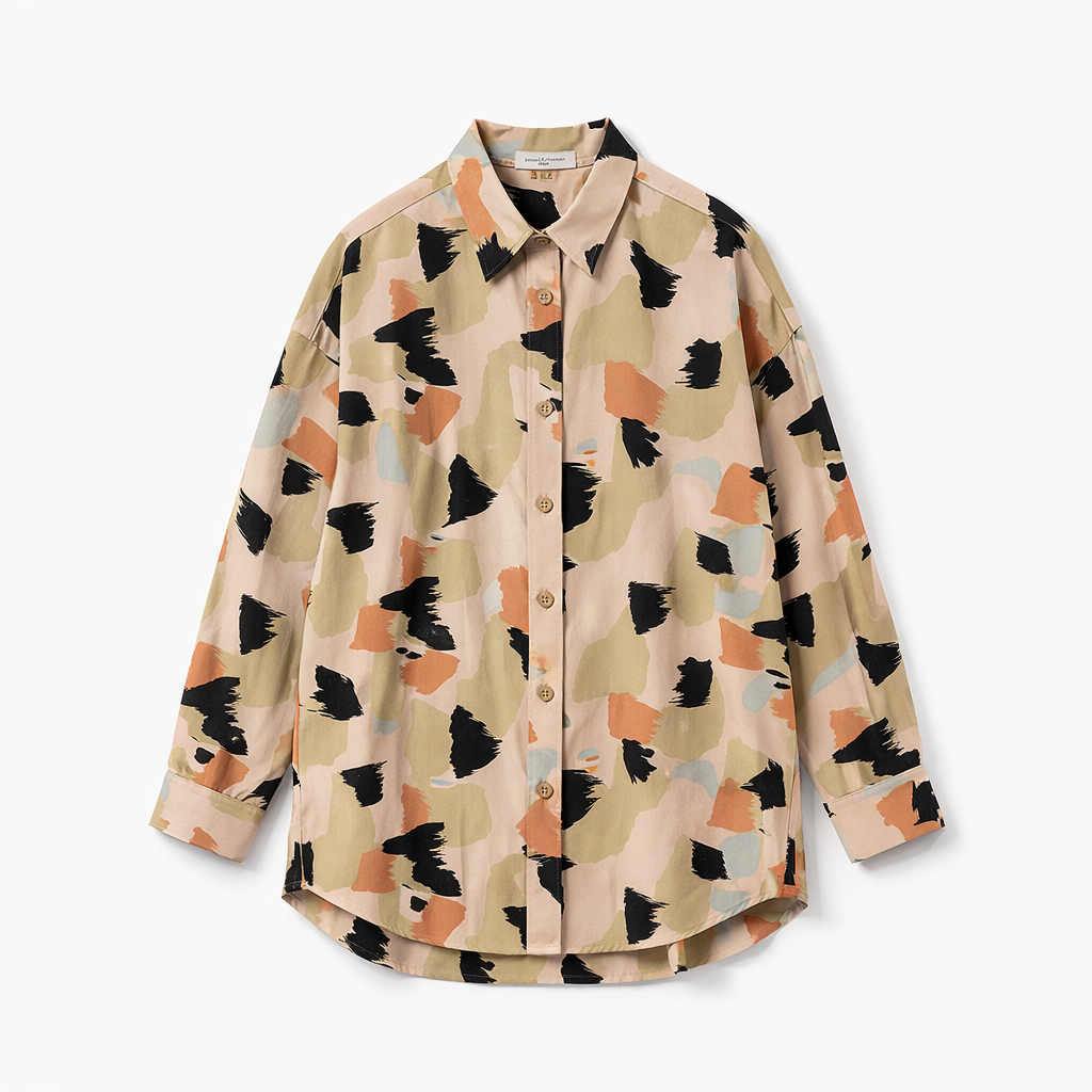 Re-Life Tencel Twill - Painted Print