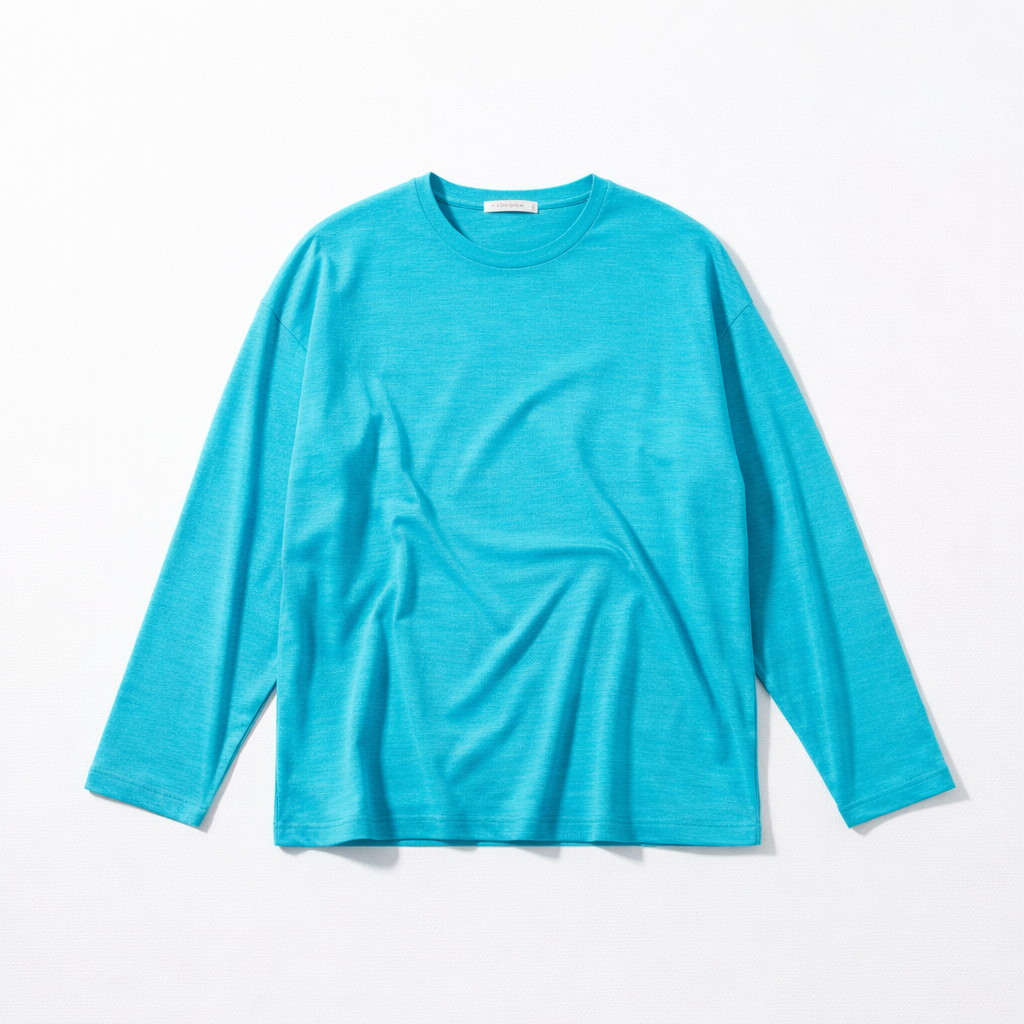 Jersey côtelé Tencel - échantillon piscine