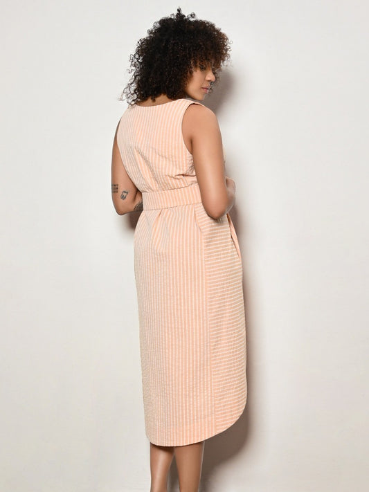 Sewing Pattern Summer A-Line Dress – Detail view