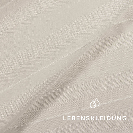 Re-Life Lyocell Webstoff - Weiß – Detailansicht