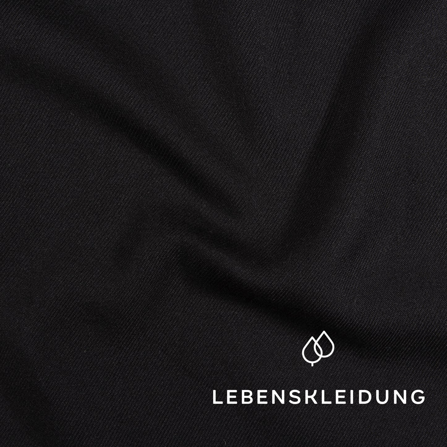 Re-Life EcoVero Viscose - Anthracite – Detail view