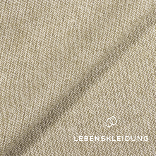 Re-Life Cotton Flannel - Linden - White sample – Detail view