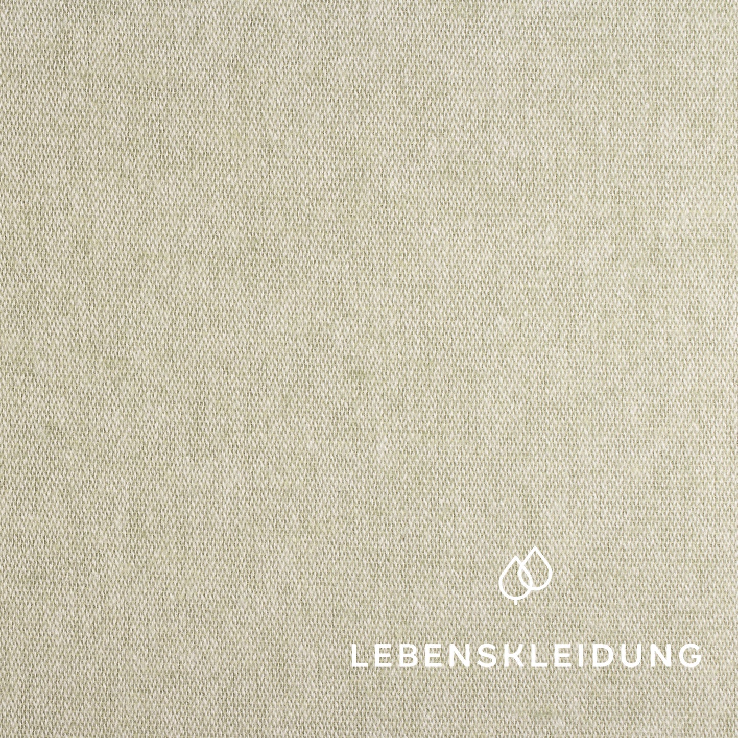 Flanelle de coton Re-Life - Aloès - Blanche – Vue détaillée