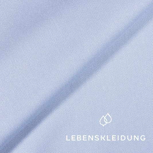 Lyocell Poplin - Sky Blue sample – Detail view