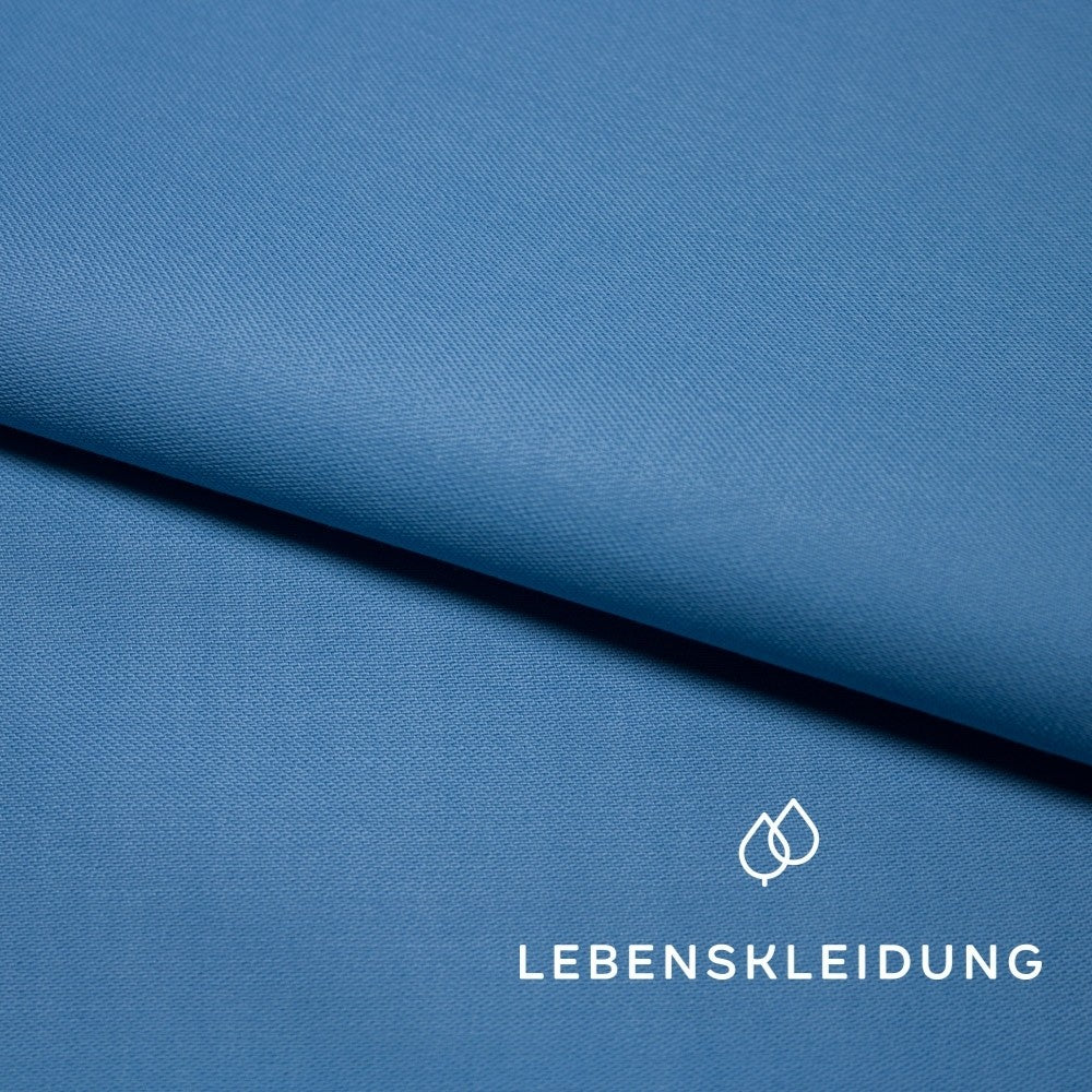 Organic satin smooth - Ice blue sample – Detail view