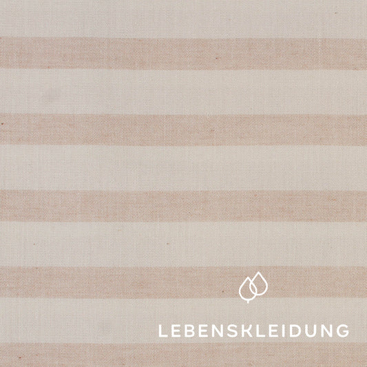 Bio Color Grown Cotton Woven - Striped Color Grown Cotton Muster – Detailansicht