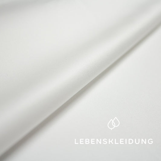 Organic twill - white without optical brighteners - extra long staple sample – Detail view