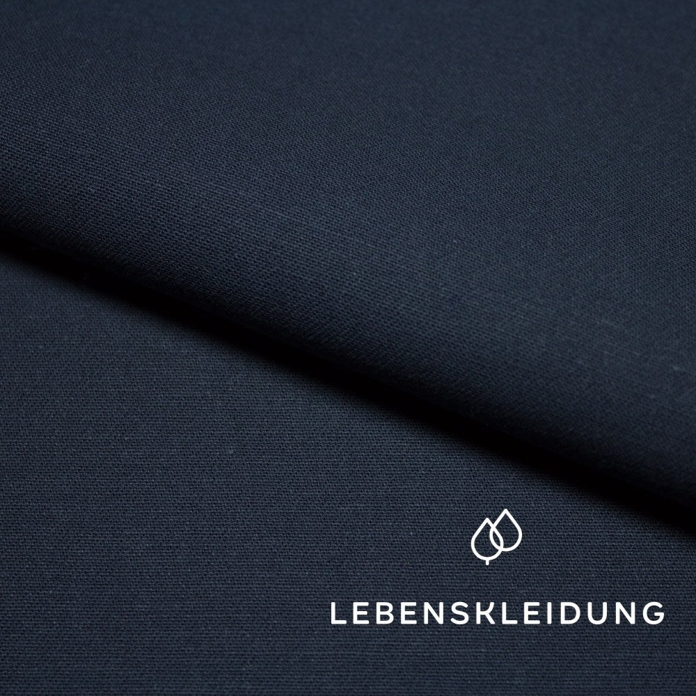 Organic twill - anthracite sample – Detail view