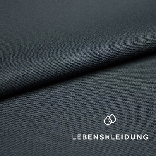 Organic twill, water-repellent - Vulcan sample – Detail view