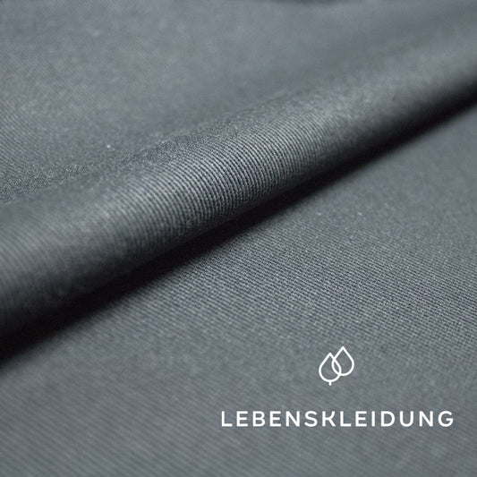 Bio Köper - Schwarz – Detailansicht