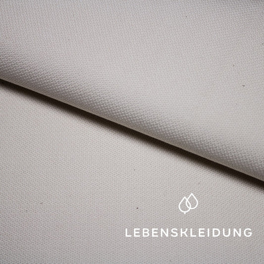 Organic twill - natural sample – Detail view