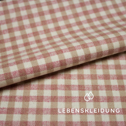 Bio Vichy Biber - Earth Red/Stucco – Detailansicht