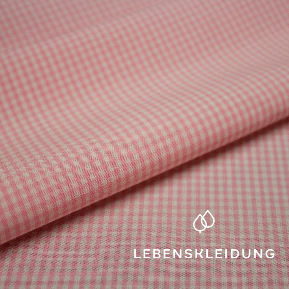 Organic Vichy - Rosé/Parchment – Detail view