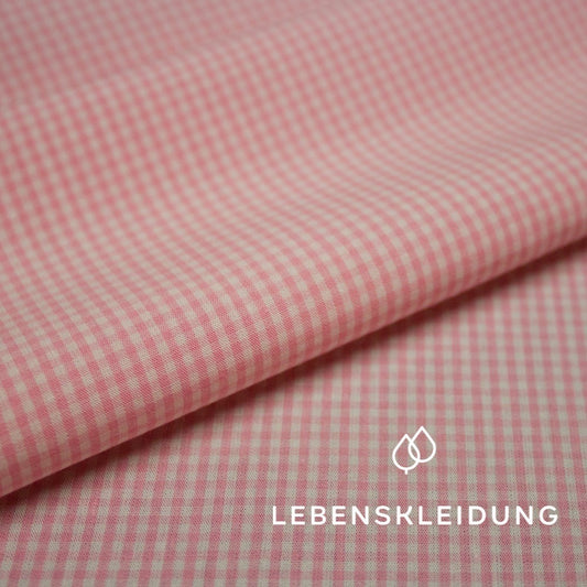 Organic Vichy - Rosé/Parchment sample – Detail view