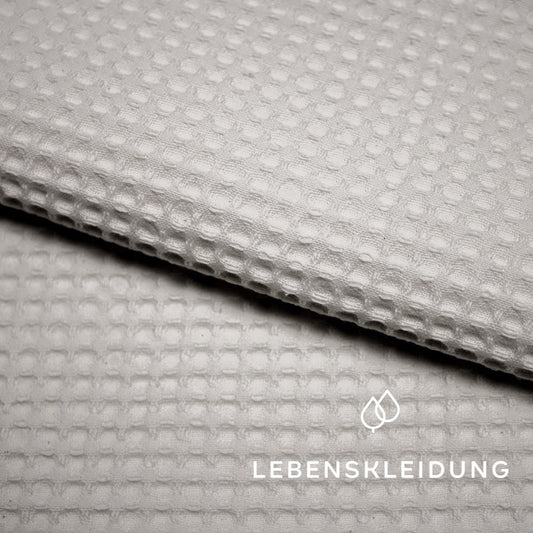 Large organic waffle - natural – Detail view