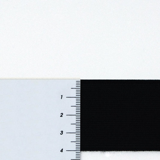 Élastique organique - 40 mm - noir - léger – Vue détaillée
