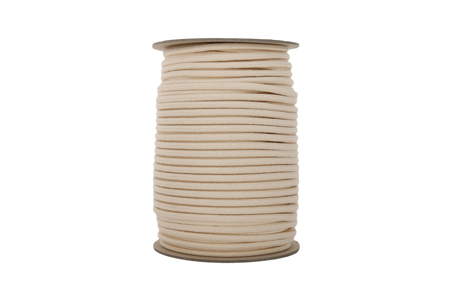 Organic cord - 7 mm - non-elastic - ecru – Detail view