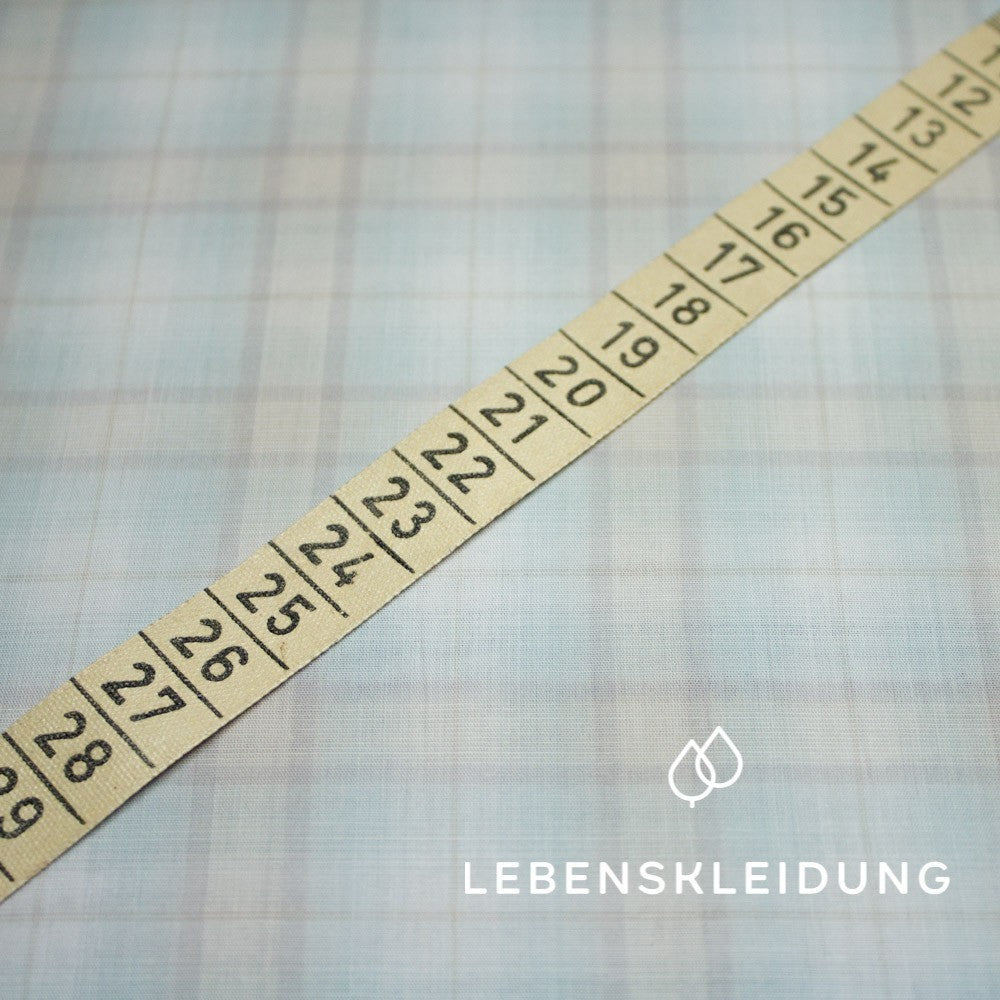 Deadstock Poplin - Caro Gray sample – Close-up