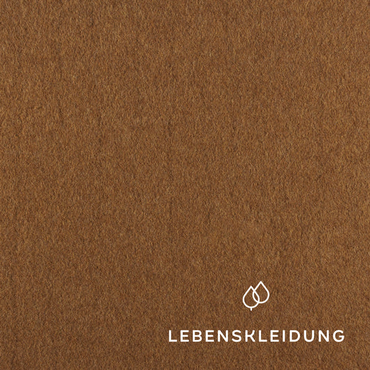 Tissu polaire biologique - Gris cuivre chiné – Vue détaillée