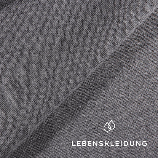 Recycelter Jersey - Grau – Detailansicht