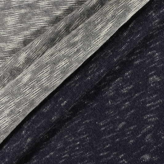 Re-Life Jersey - Space Blue Marl – Detail view