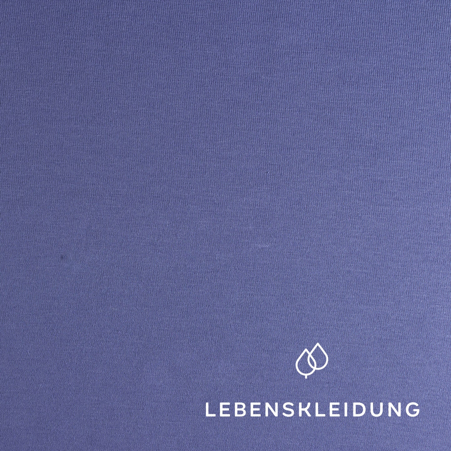 Tissu jersey extensible Re-Life - Azure – Vue détaillée