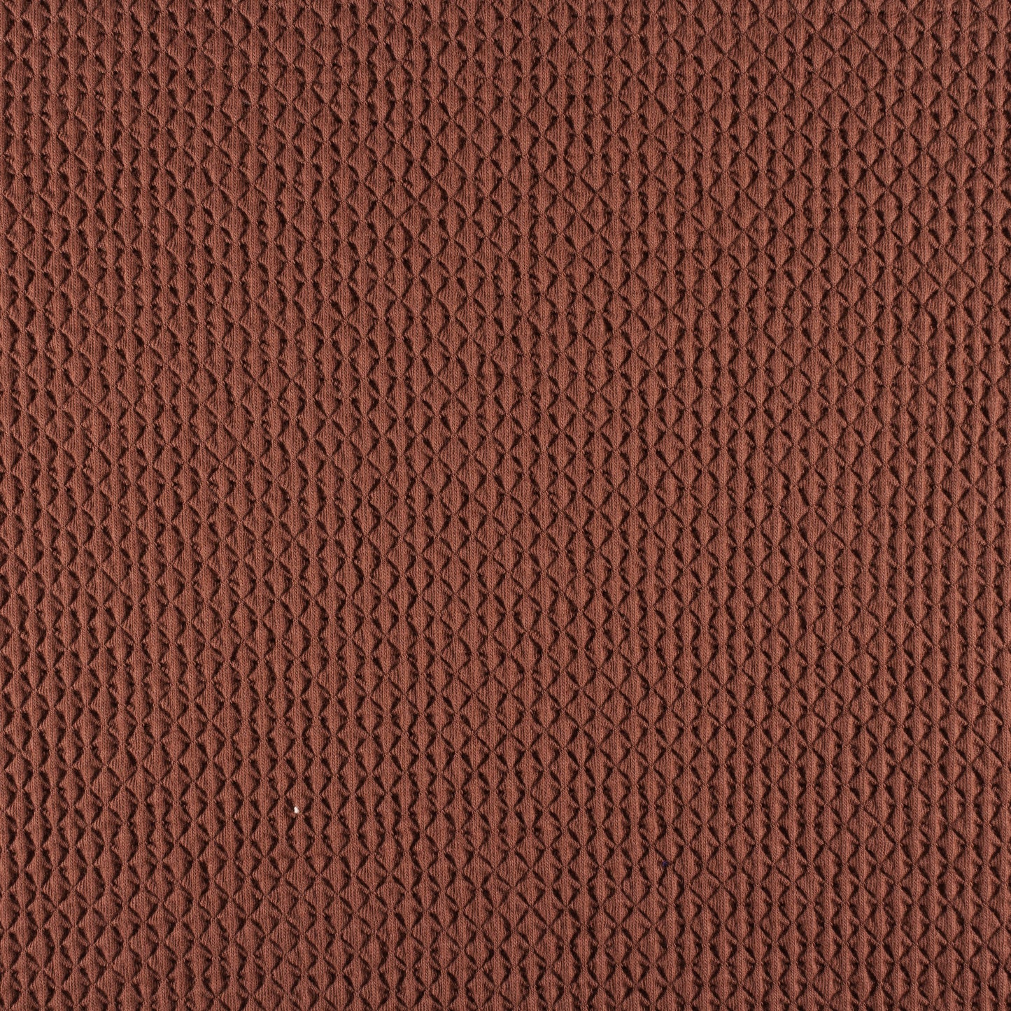 Jersey jacquard Re-Life - Rouge chiné – Gros plan