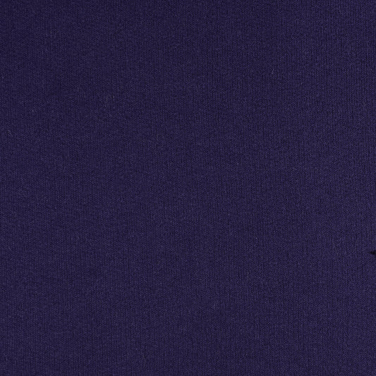 Re-Life Sweat Stoff gerauht - Indigo Blue – Detailansicht