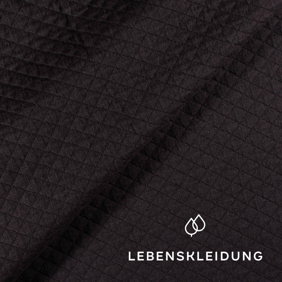 Jersey Jacquard Re-Life - échantillon anthracite