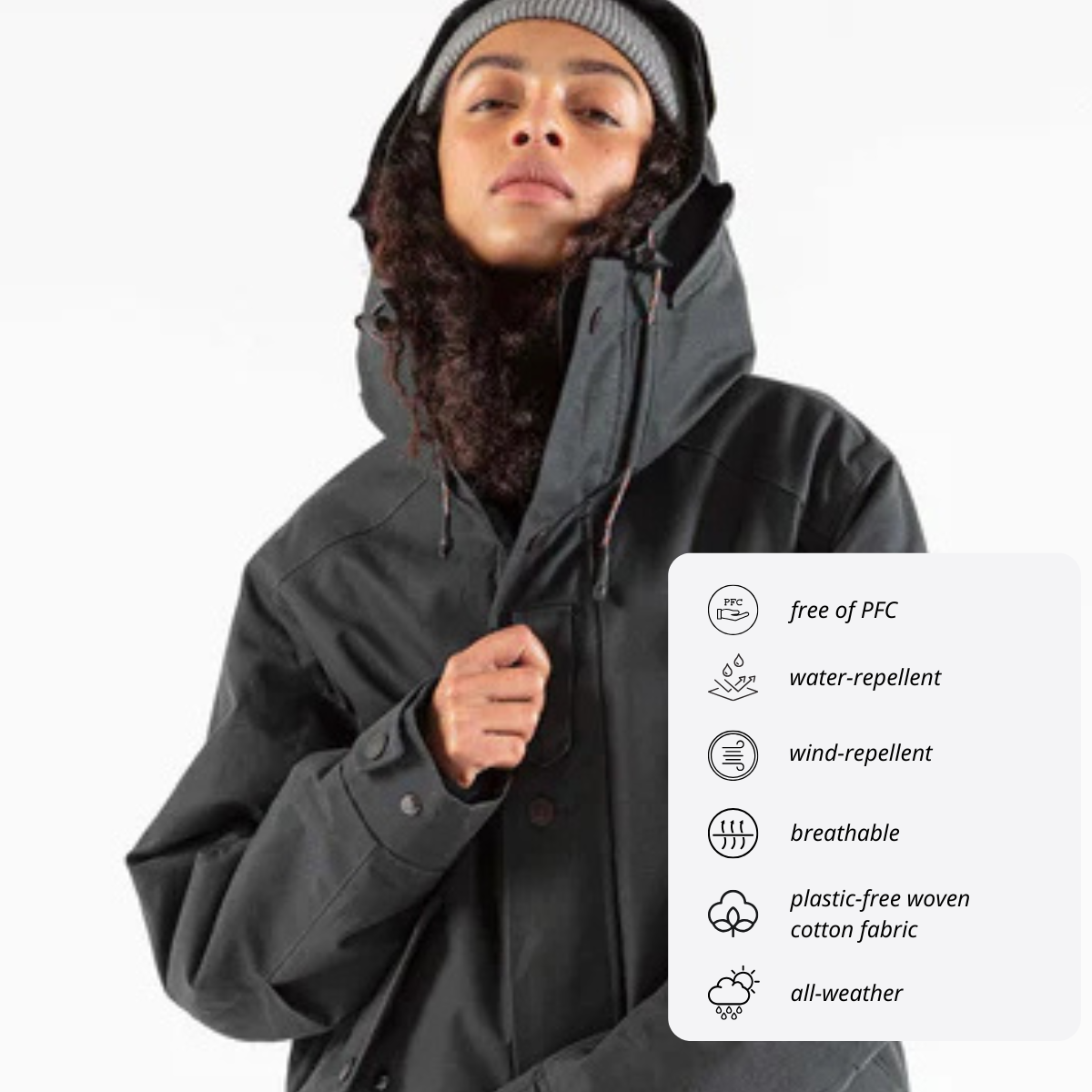 Re-Life Oxford imperméable - échantillon Océan Profond