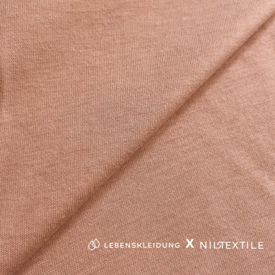 Re-Life NILCOTT® Recycled Single Jersey pink 135 gsm - Pink sample