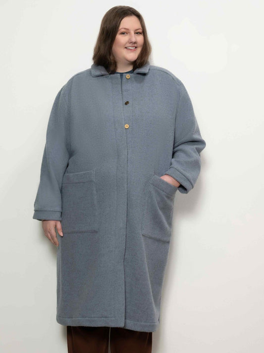 Sewing Pattern Boxy Jacket and Coat – Detail view