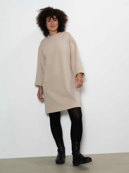 Sewing Pattern Oversized Sweater and Sweat Dress – View 5
