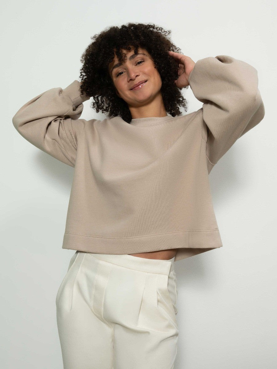 Sewing Pattern Oversized Sweater and Sweat Dress