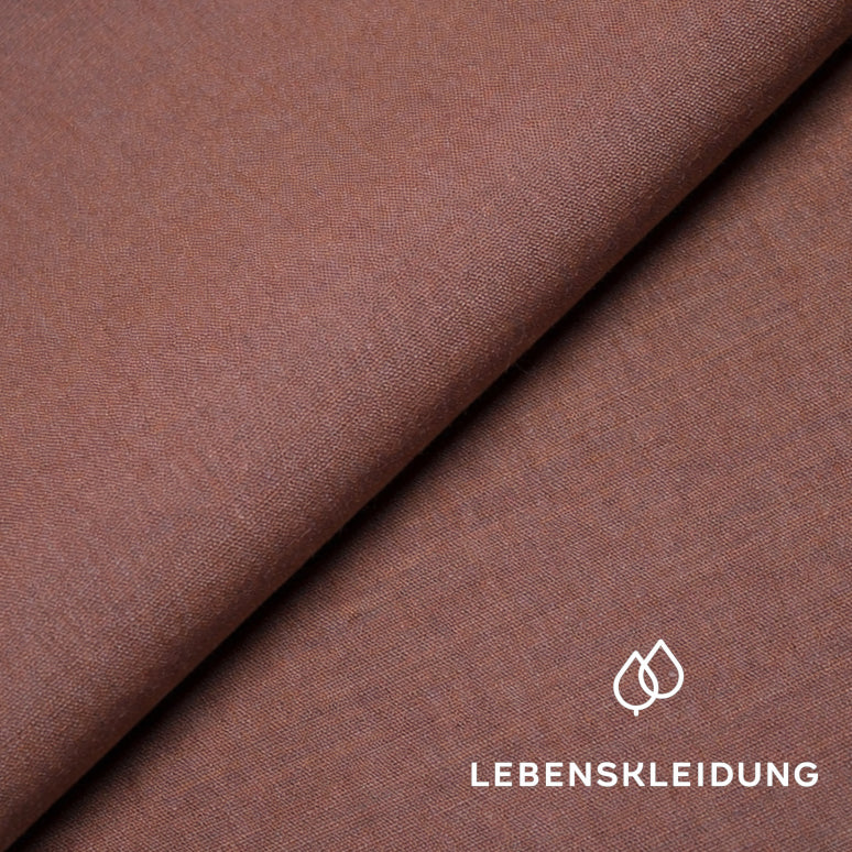 Organic Chambray - Carnelian