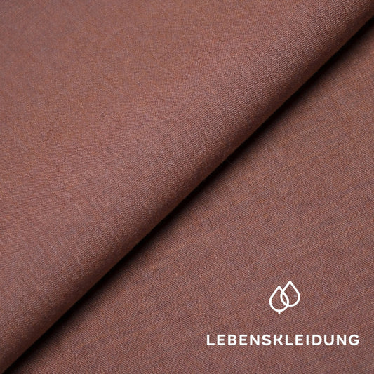 Organic Chambray - Carnelian