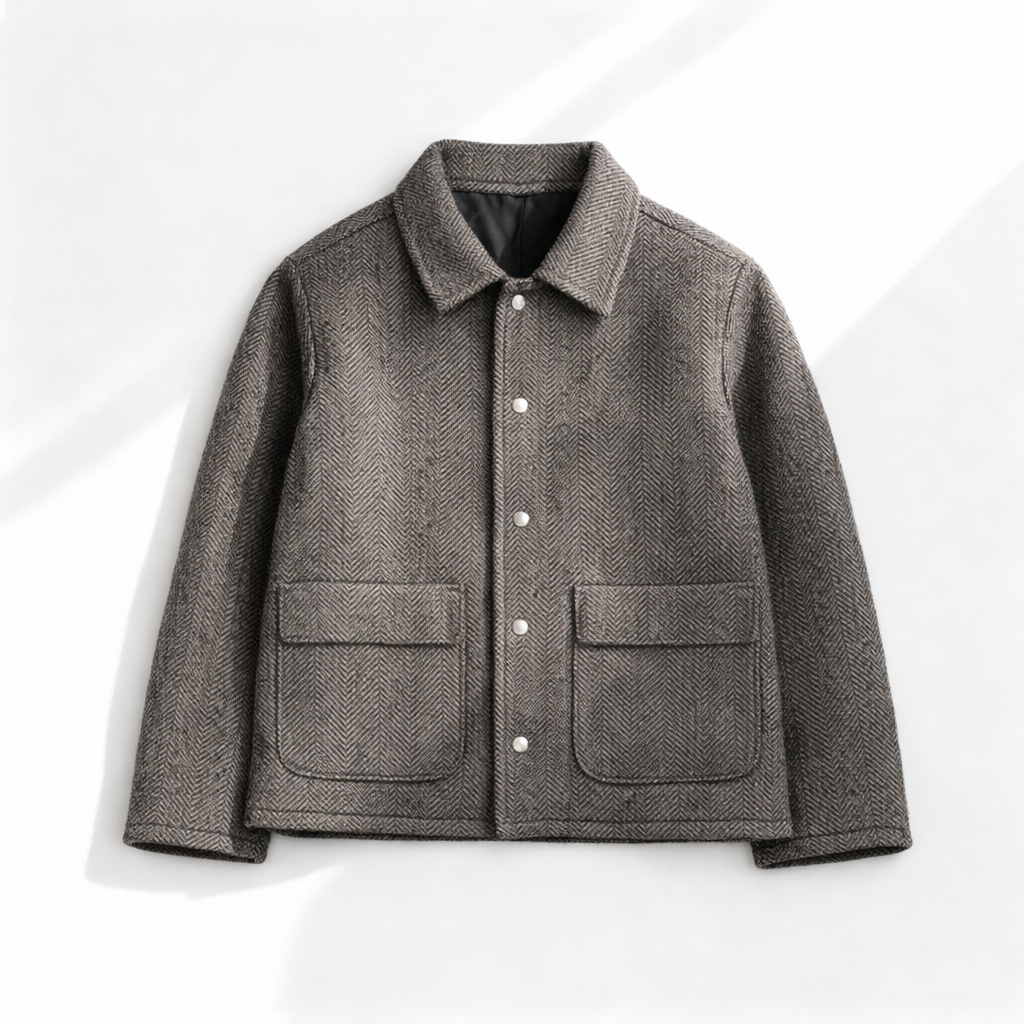 Bio Fischgrat - Anthrazit