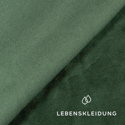 Organic Nicki Velour Fabric - Customizable (Custom Color Service)