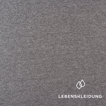Re-Life Sweat fabric, unbrushed - Salt & Pepper sample