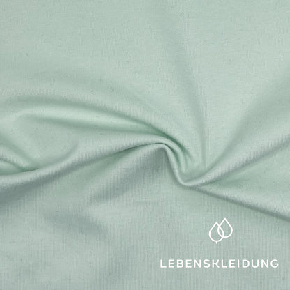 Re-Life Bio Baumwolle Stretch Jersey Stoff Hellgrün
