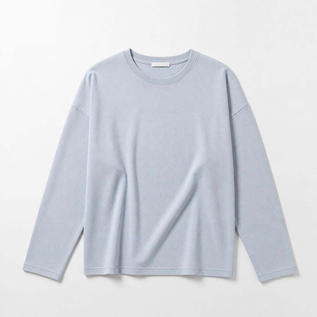 Re-Life Molleton coton & polyester recyclé Cloud Blue