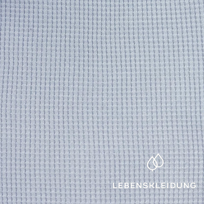 Re-Life Waffelstrick Stoff Sky Blue