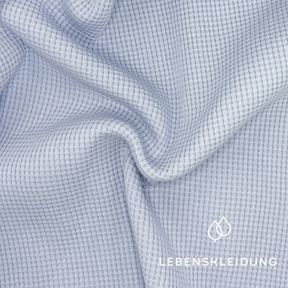 Re-Life Waffelstrick Stoff Sky Blue