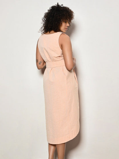 Sewing Pattern Summer A-Line Dress – Detail view