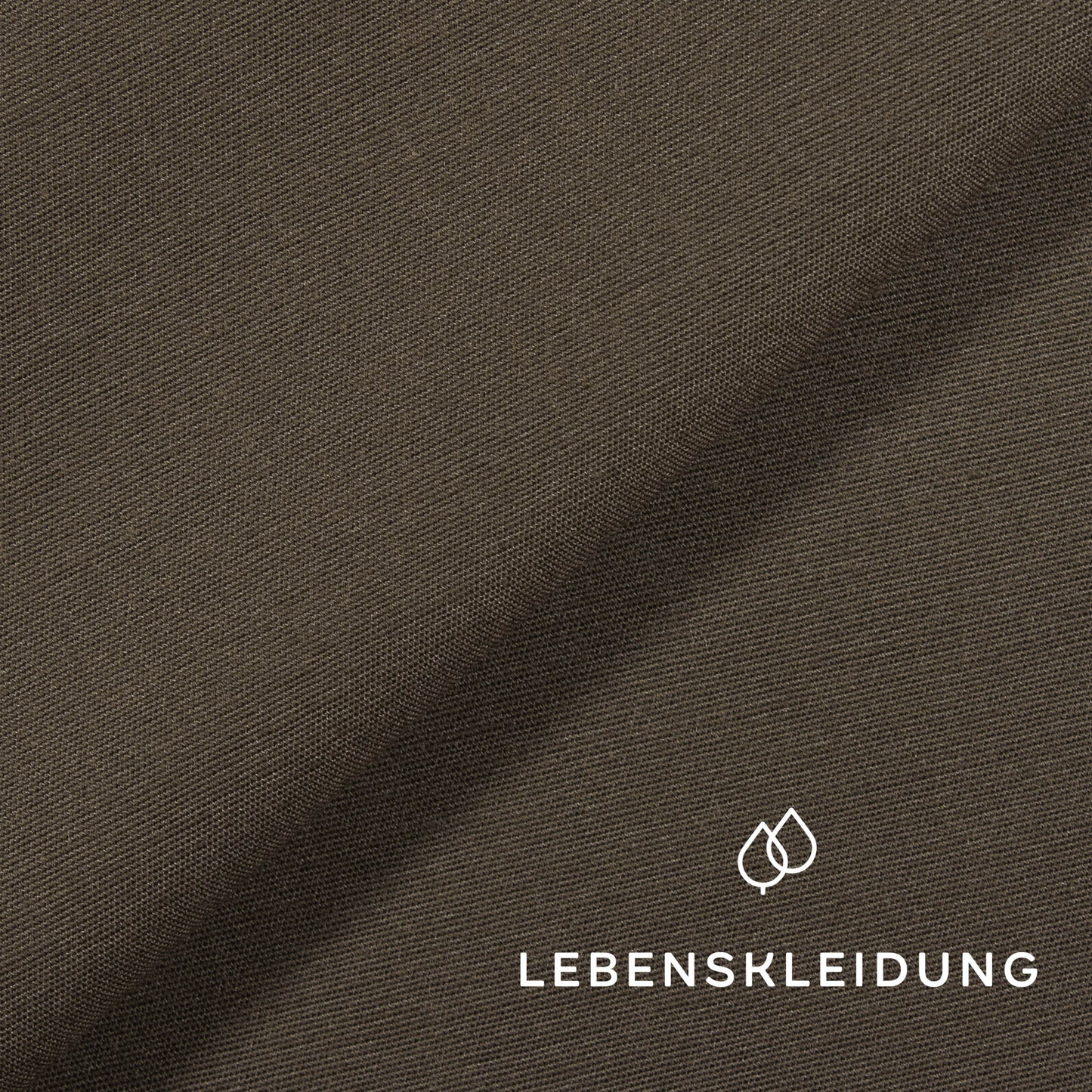 Re-Life Baumwolle Lyocell Webstoff - Khaki Muster