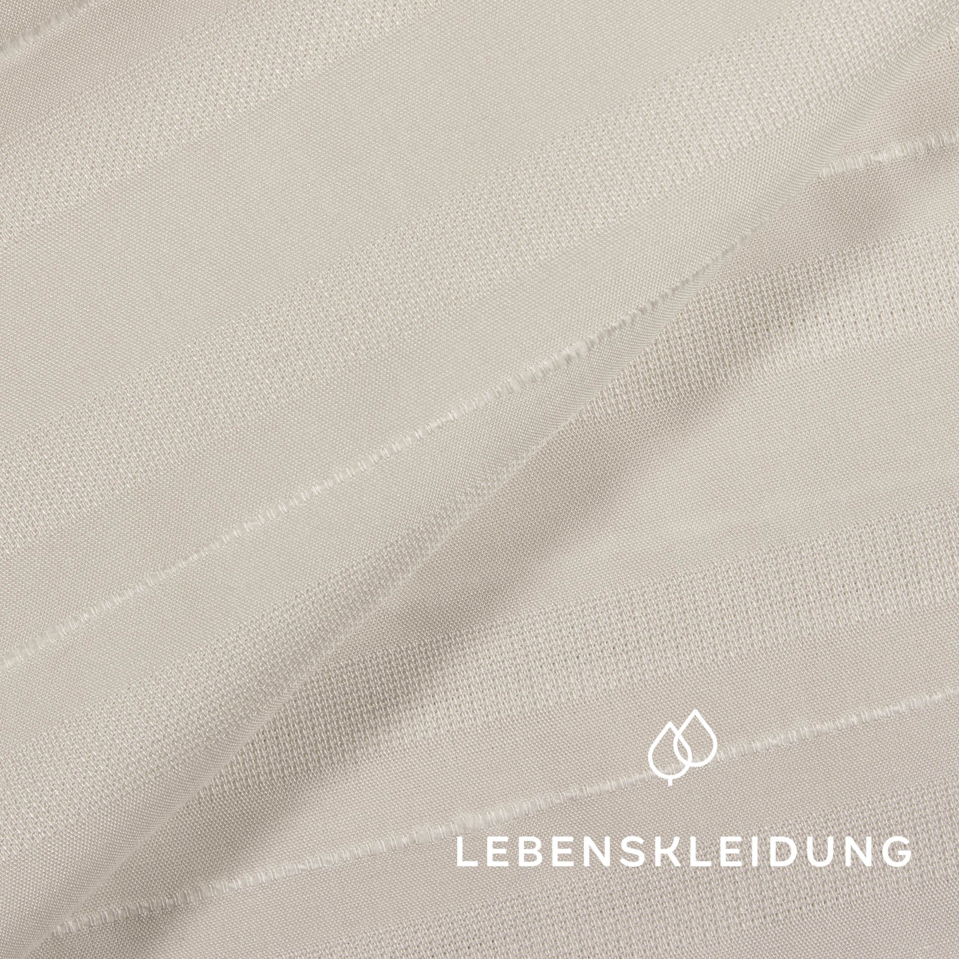 Tissu tissé Re-Life Lyocell - échantillon blanc – Vue détaillée