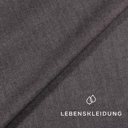 Tissu en coton tissé Re-Life - échantillon noir et blanc