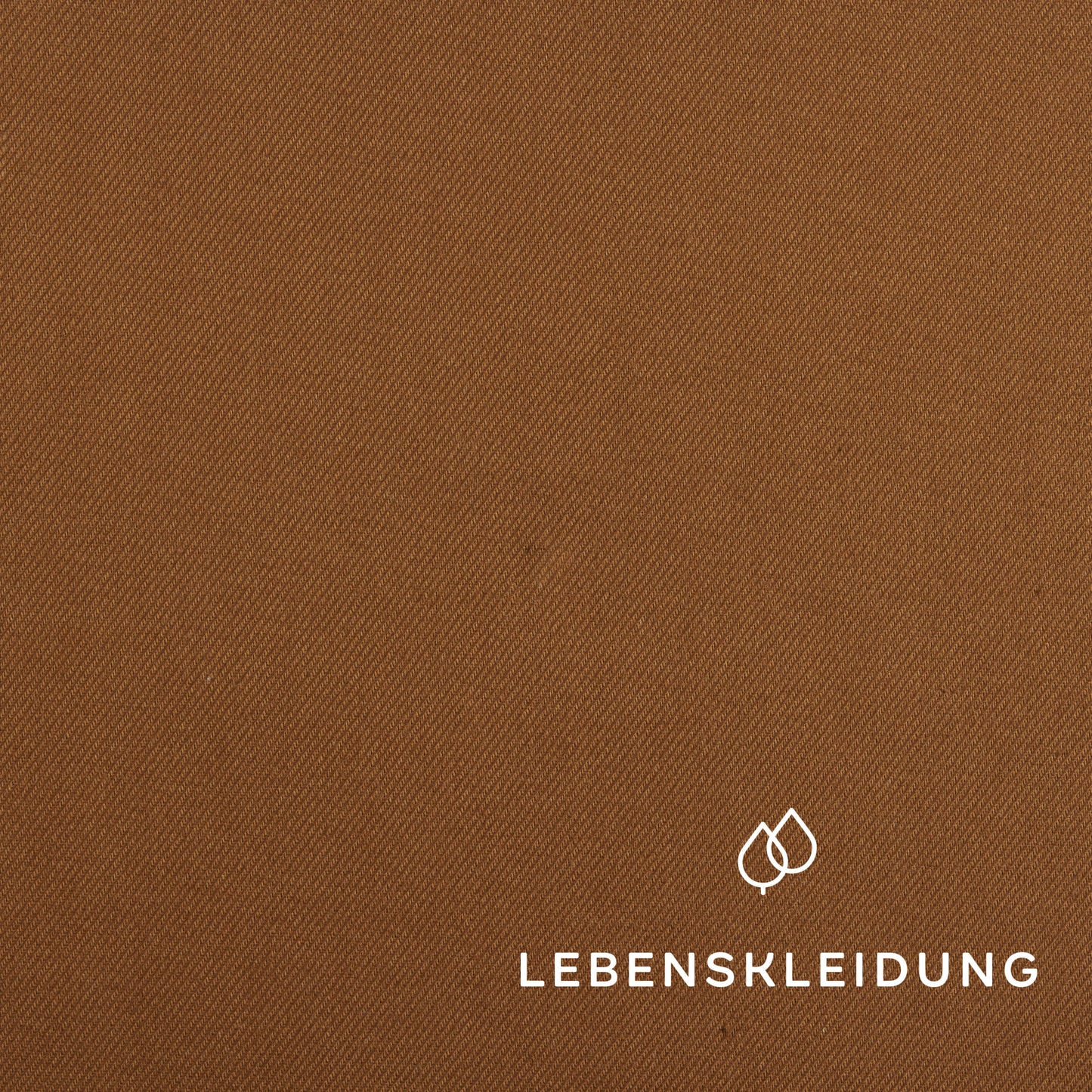 Re-Life Cotton Twill - Copper sample – Detail view