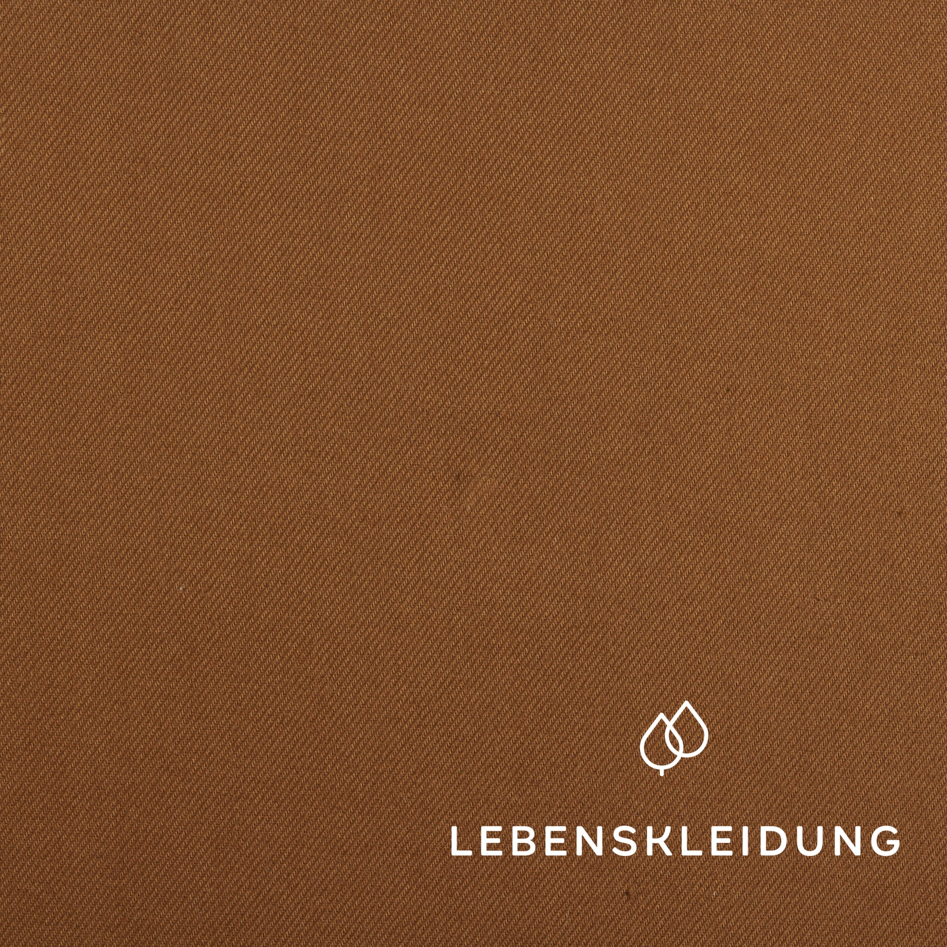 Re-Life Cotton Twill - Copper sample – Detail view